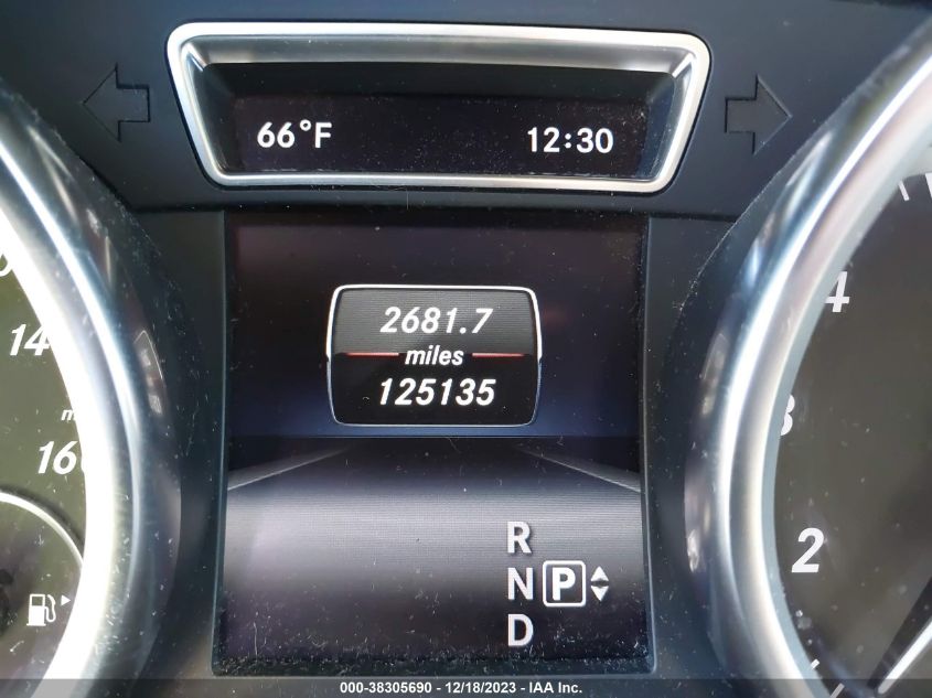 2014 MERCEDES-BENZ ML 350 4JGDA5JBXEA354634