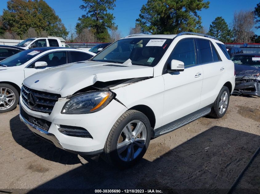 2014 MERCEDES-BENZ ML 350 4JGDA5JBXEA354634