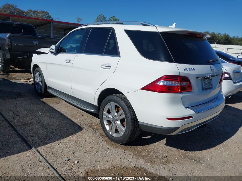2014 MERCEDES-BENZ ML 350 4JGDA5JBXEA354634