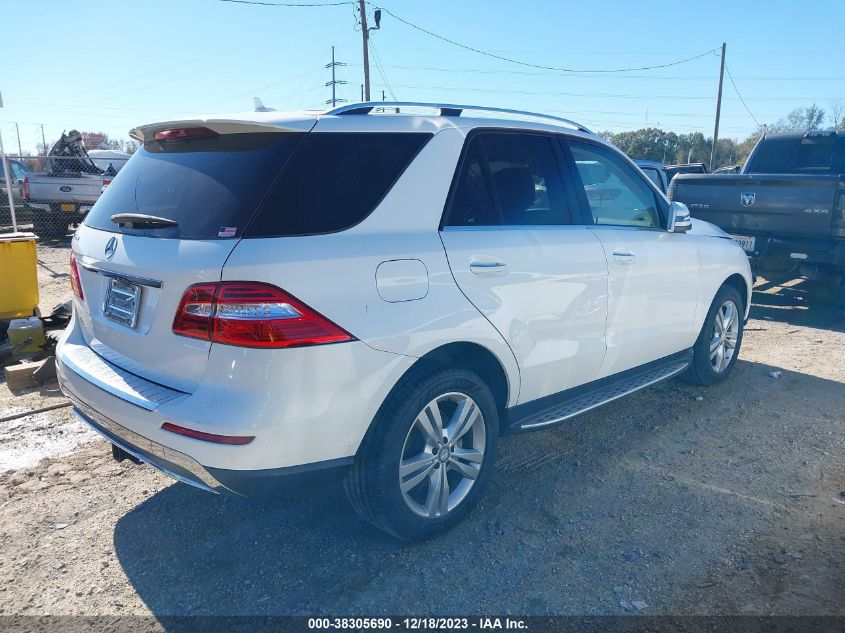 2014 MERCEDES-BENZ ML 350 4JGDA5JBXEA354634