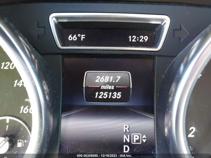2014 MERCEDES-BENZ ML 350 4JGDA5JBXEA354634