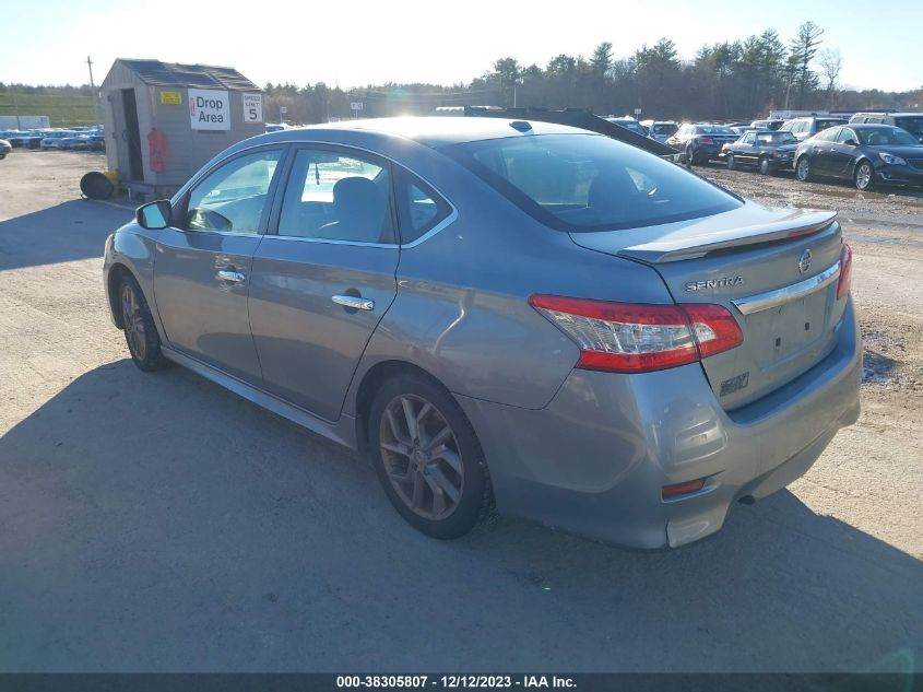 2013 NISSAN SENTRA SR - 3N1AB7APXDL698387