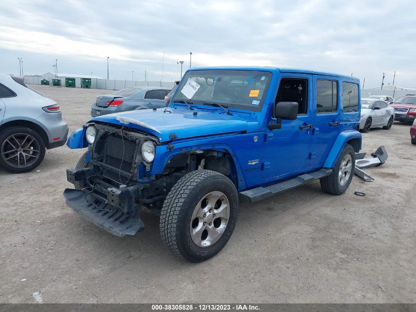2015 JEEP WRANGLER UNLIMITED SAHARA - 1C4HJWEG3FL715886