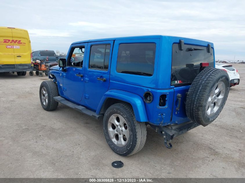 2015 JEEP WRANGLER UNLIMITED SAHARA - 1C4HJWEG3FL715886