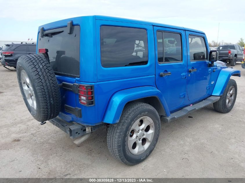 2015 JEEP WRANGLER UNLIMITED SAHARA - 1C4HJWEG3FL715886