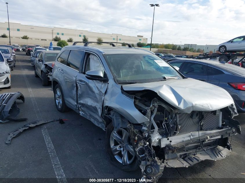 2018 TOYOTA HIGHLANDER LIMITED - 5TDYZRFH0JS270578