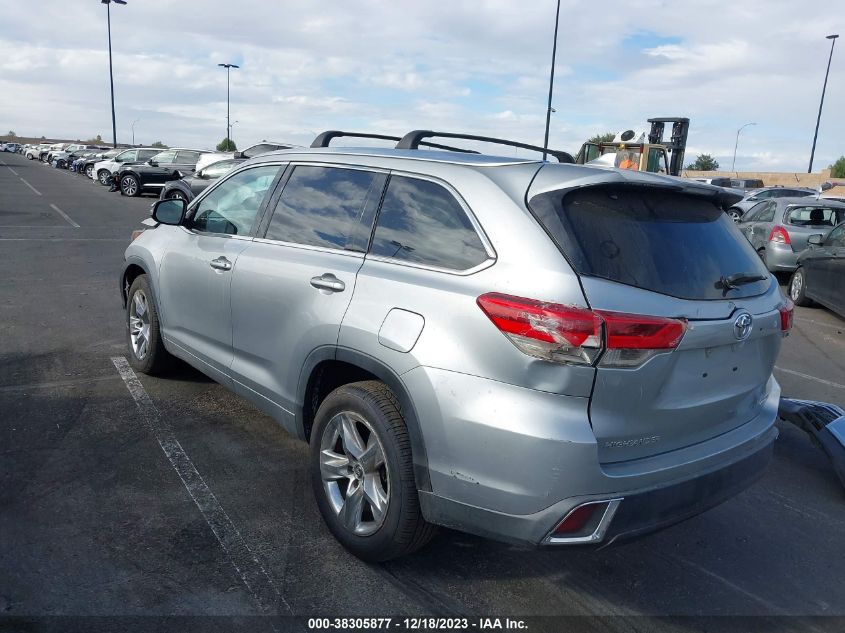 2018 TOYOTA HIGHLANDER LIMITED - 5TDYZRFH0JS270578