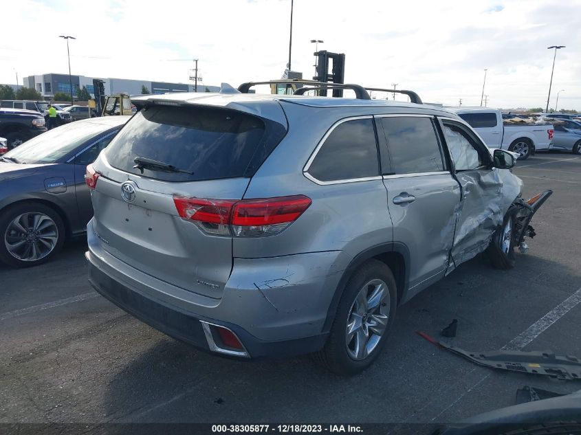 2018 TOYOTA HIGHLANDER LIMITED - 5TDYZRFH0JS270578