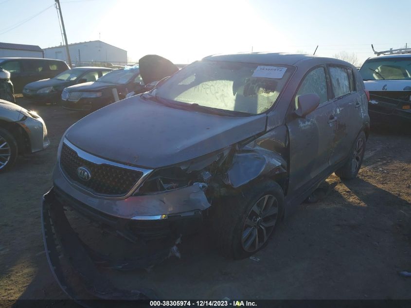 2016 KIA SPORTAGE LX - KNDPB3ACXG7847290