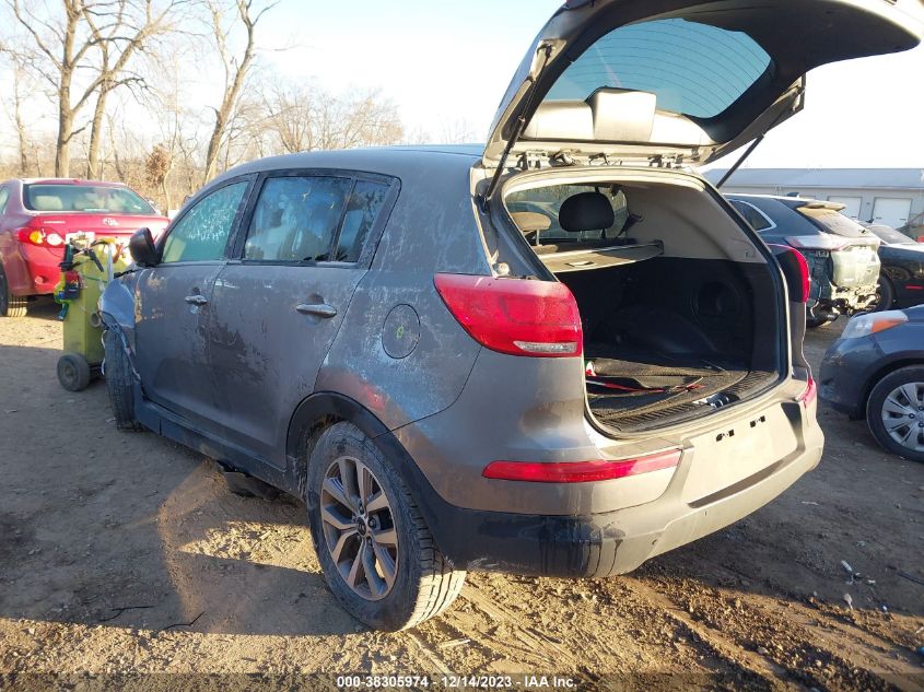 2016 KIA SPORTAGE LX - KNDPB3ACXG7847290