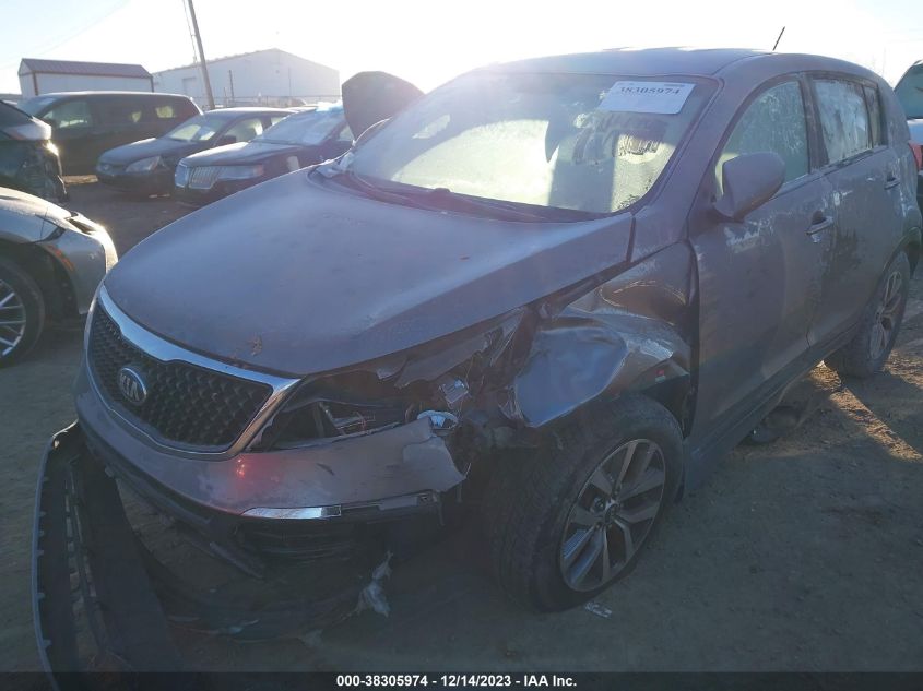 2016 KIA SPORTAGE LX - KNDPB3ACXG7847290