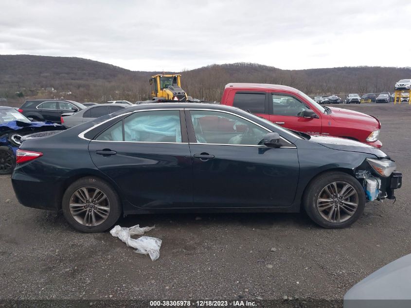 2016 TOYOTA CAMRY SE - 4T1BF1FK7GU543124