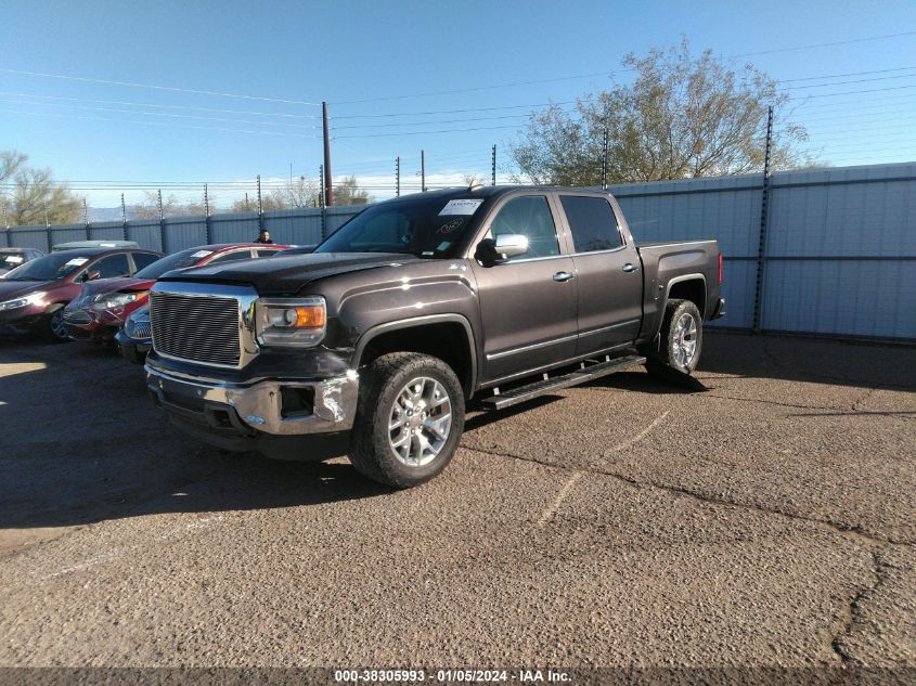 2015 GMC SIERRA 1500 SLT - 3GTU2VEC4FG250647