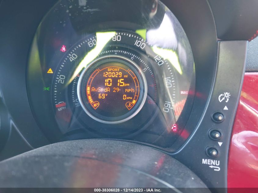 2013 FIAT 500 ABARTH - 3C3CFFFH8DT573253