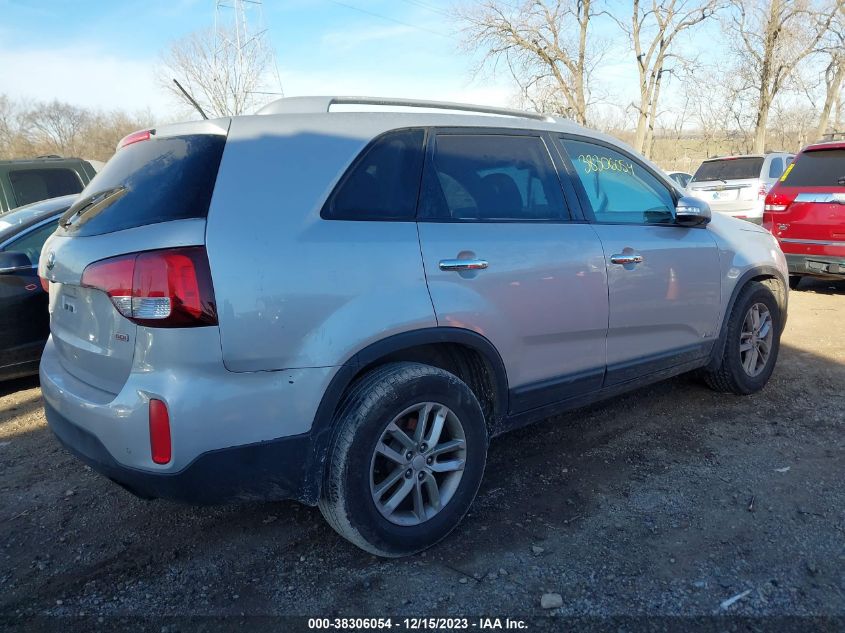 2014 KIA SORENTO LX - 5XYKTCA64EG507506