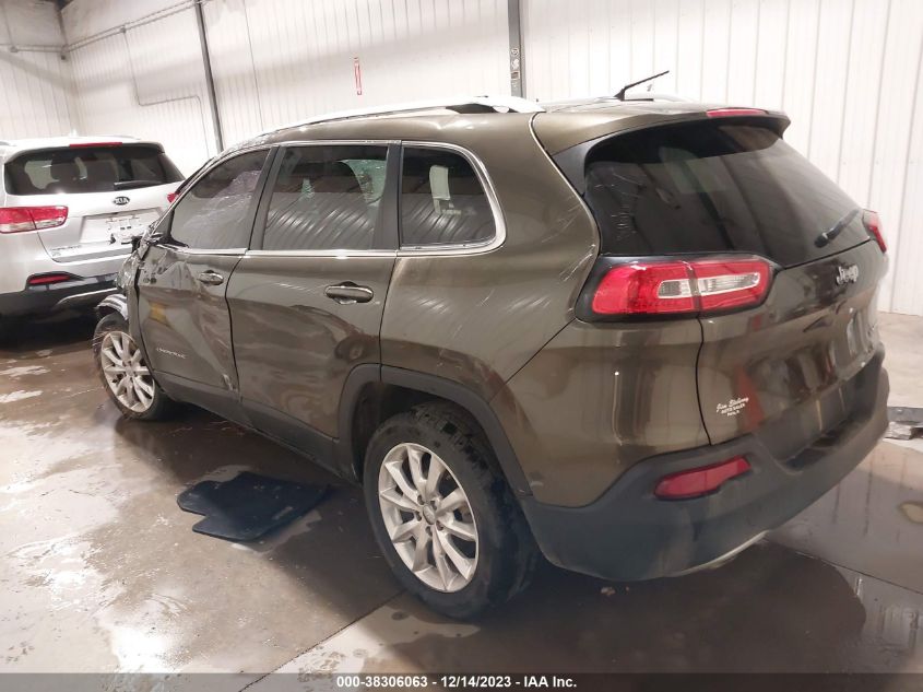 2015 JEEP CHEROKEE LIMITED - 1C4PJLDB2FW722097