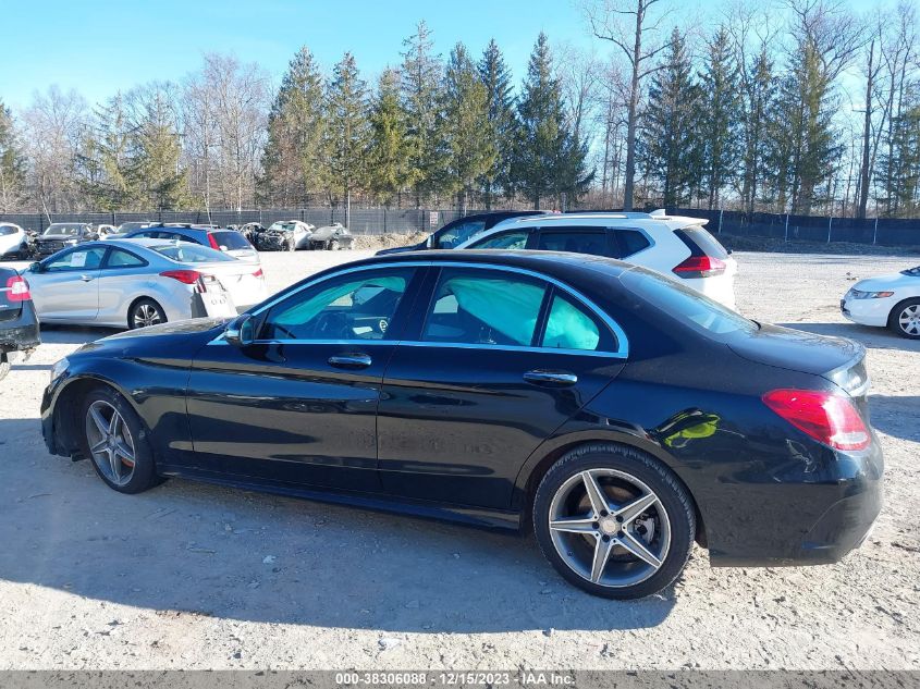 2015 MERCEDES-BENZ C 300 4MATIC/LUXURY 4MATIC/SPORT 4MATIC - 55SWF4KB2FU060000