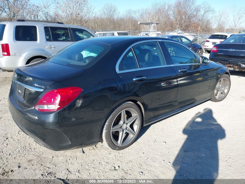 2015 MERCEDES-BENZ C 300 4MATIC/LUXURY 4MATIC/SPORT 4MATIC - 55SWF4KB2FU060000