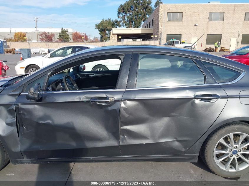 2017 FORD FUSION SE - 3FA6P0HD1HR343835