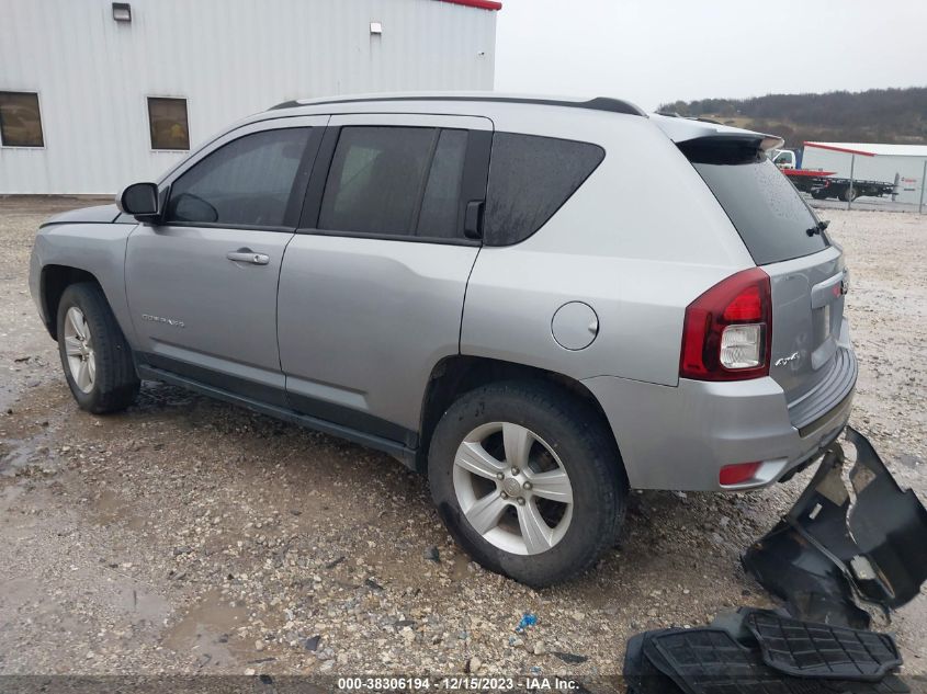 2017 JEEP COMPASS LATITUDE 4X4 - 1C4NJDEB9HD143036
