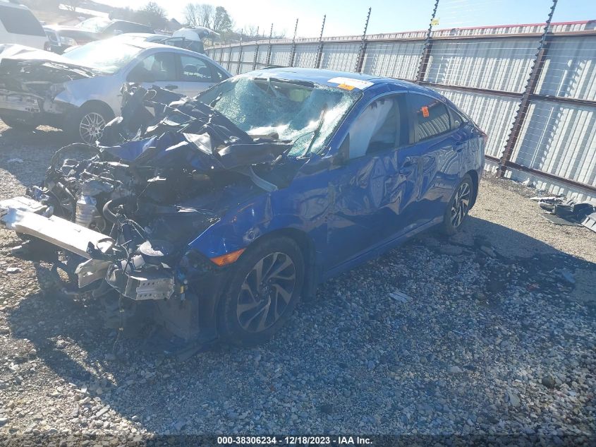 2018 HONDA CIVIC EX - 2HGFT2F77JH559013