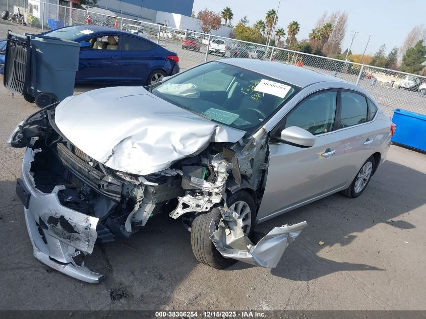 VIN 3N1AB7AP8KY407997 2019 NISSAN SENTRA S/SV/SR/SL
