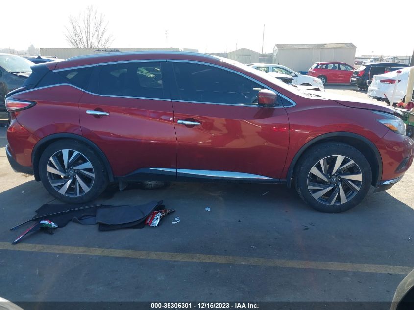 2016 NISSAN MURANO PLATINUM - 5N1AZ2MHXGN119284