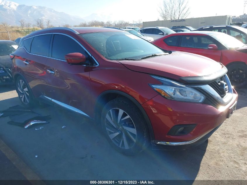 2016 NISSAN MURANO PLATINUM - 5N1AZ2MHXGN119284