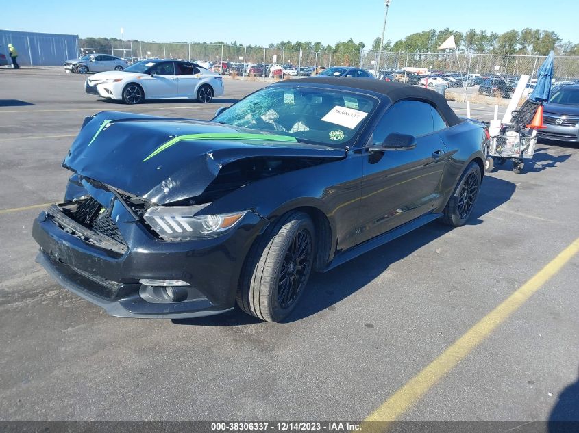 2016 FORD MUSTANG ECOBOOST PREMIUM - 1FATP8UH7G5291137