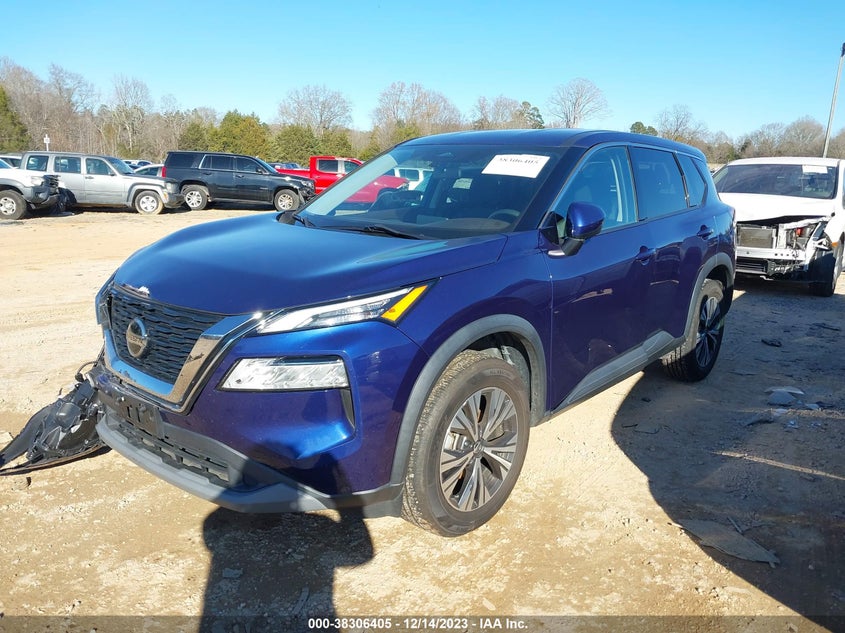 VIN 5N1AT3BB0MC708549 2021 NISSAN ROGUE SV INTELLIGENT AWD