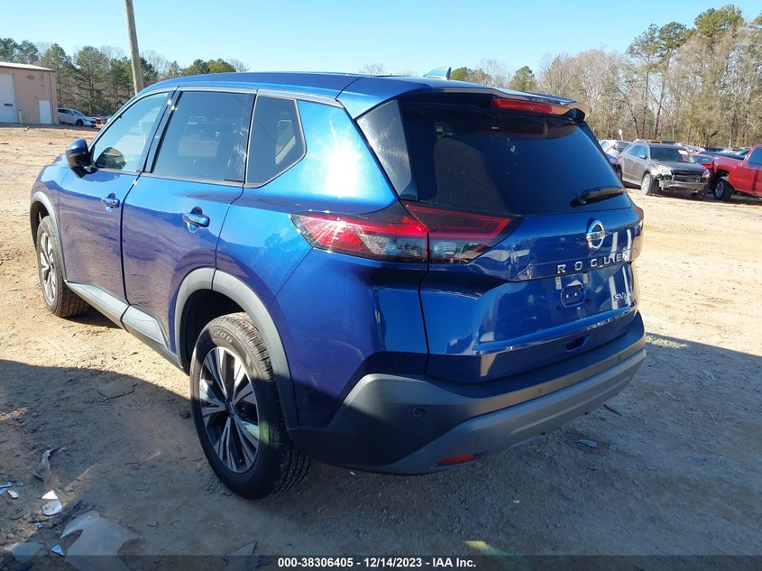 VIN 5N1AT3BB0MC708549 2021 NISSAN ROGUE SV INTELLIGENT AWD