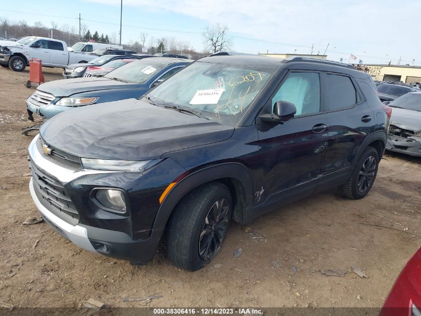 2021 CHEVROLET TRAILBLAZER FWD LT - KL79MPSL2MB036209