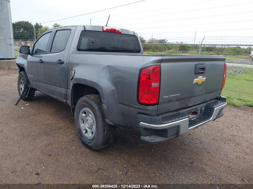2019 CHEVROLET COLORADO WT - 1GCGSBEA8K1104853