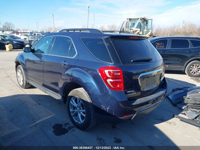 VIN 2GNALCEK6H1600438 2017 CHEVROLET EQUINOX LT
