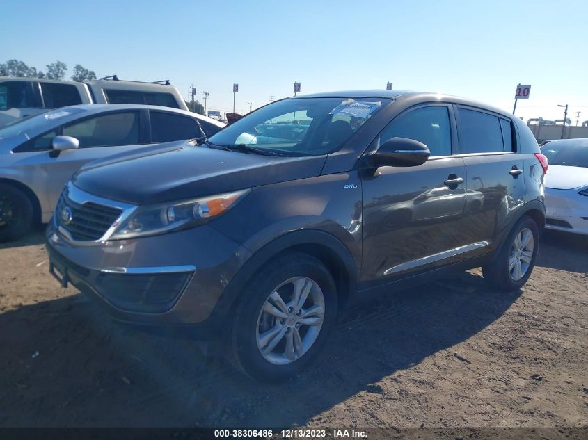 2013 KIA SPORTAGE LX - KNDPBCA27D7394023
