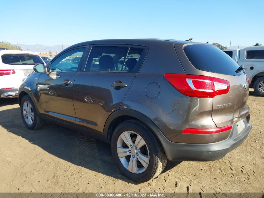 2013 KIA SPORTAGE LX - KNDPBCA27D7394023