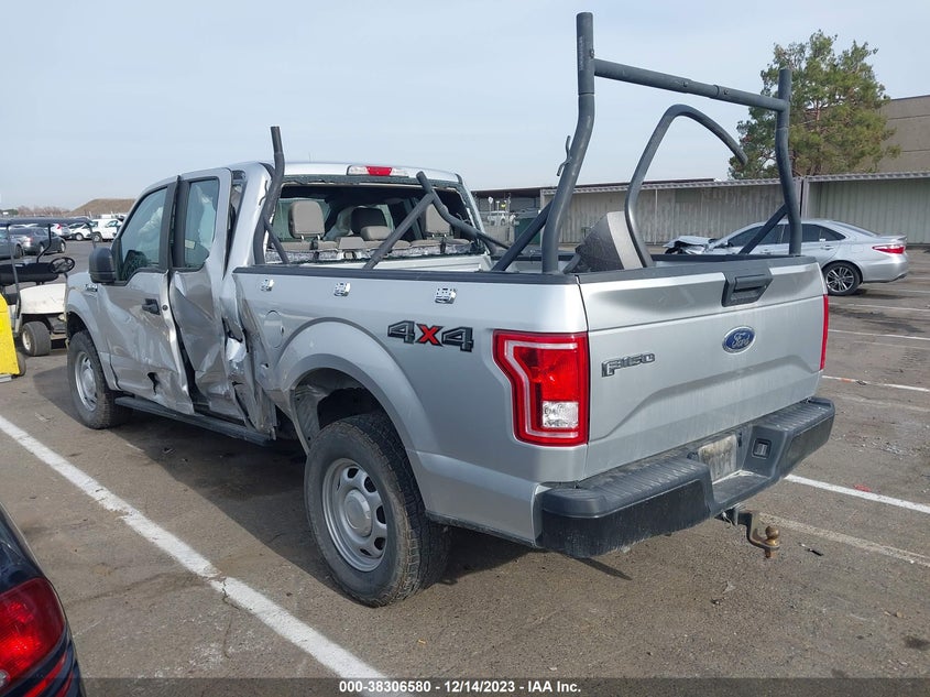 VIN 1FTEX1E80HFC45931 2017 FORD F-150 XL
