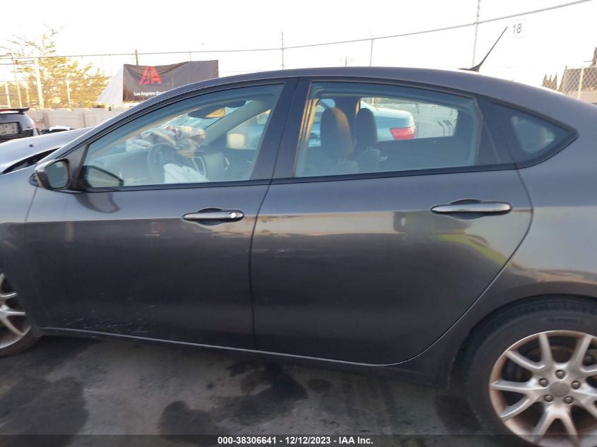 2014 DODGE DART SXT - 1C3CDFBB4ED738343