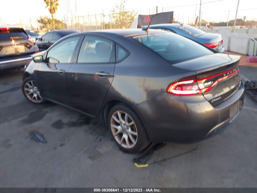 2014 DODGE DART SXT - 1C3CDFBB4ED738343