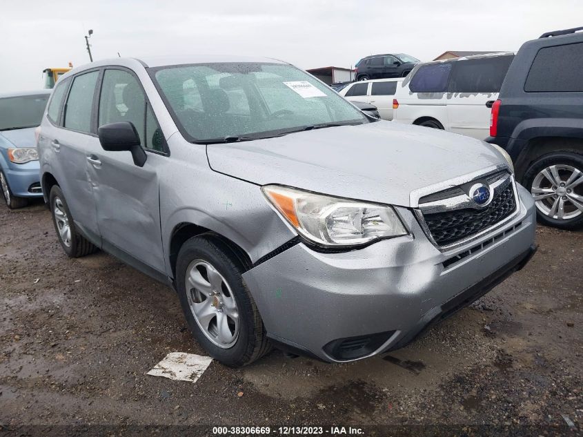 2014 SUBARU FORESTER 2.5I - JF2SJAAC8EH531056