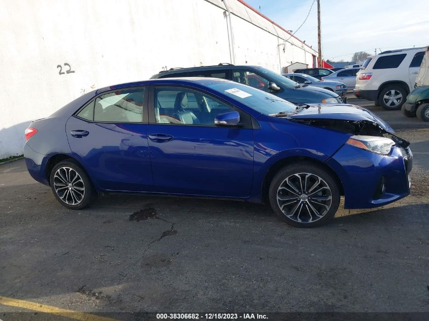 2015 TOYOTA COROLLA L/LE/LE PLS/PRM/S/S PLS - 2T1BURHE2FC231224