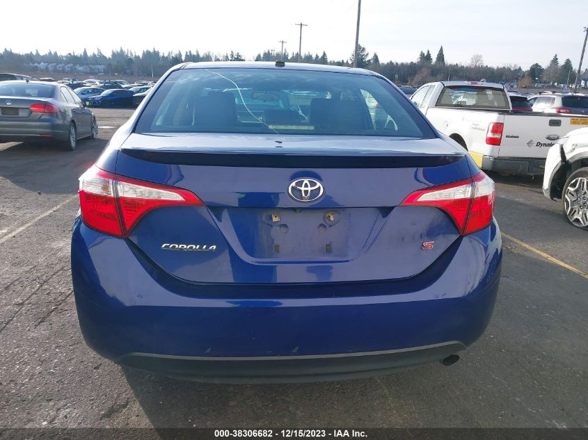 2015 TOYOTA COROLLA L/LE/LE PLS/PRM/S/S PLS - 2T1BURHE2FC231224