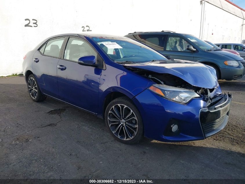 2015 TOYOTA COROLLA L/LE/LE PLS/PRM/S/S PLS - 2T1BURHE2FC231224