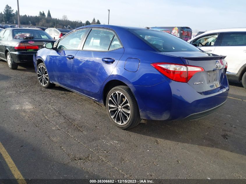 2015 TOYOTA COROLLA L/LE/LE PLS/PRM/S/S PLS - 2T1BURHE2FC231224