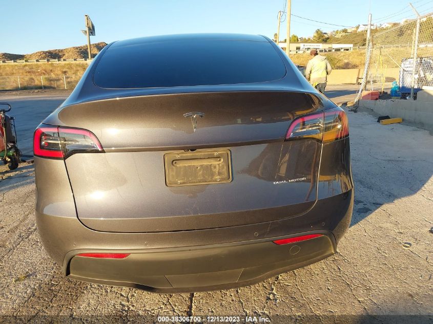 2021 TESLA MODEL Y LONG RANGE DUAL MOTOR ALL-WHEEL DRIVE - 5YJYGAEEXMF299352