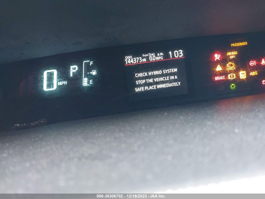 2014 TOYOTA PRIUS C - JTDKDTB36E1075518