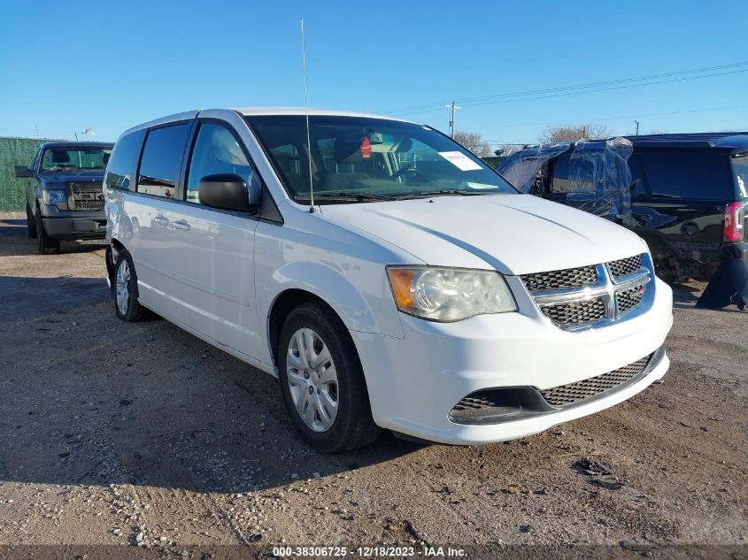 2014 DODGE GRAND CARAVAN SE - 2C4RDGBG7ER376285