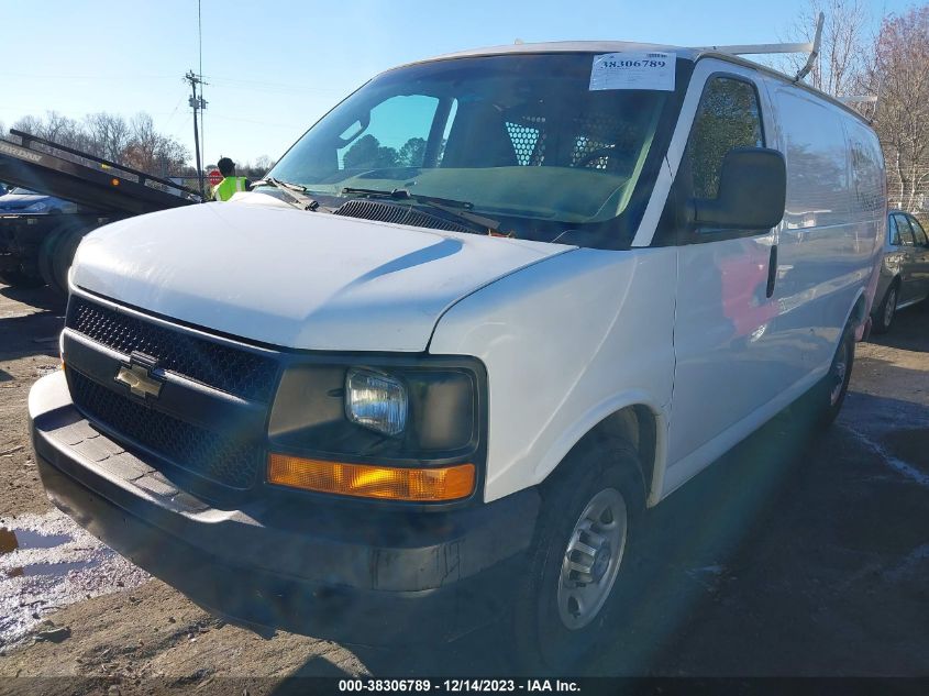 2016 CHEVROLET EXPRESS 2500 WORK VAN 1GCWGAFF7G1272556
