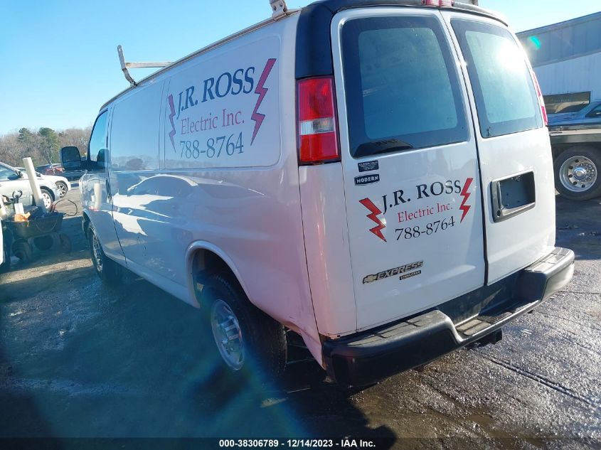 2016 CHEVROLET EXPRESS 2500 WORK VAN 1GCWGAFF7G1272556