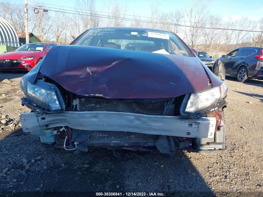 2013 HONDA CIVIC LX - 19XFB2F54DE016685